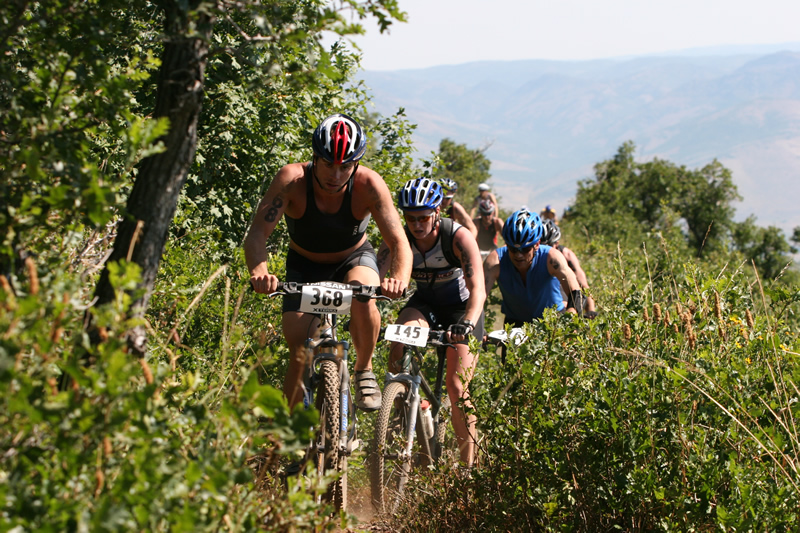 Goal Foundation Xterra championship triathalon.